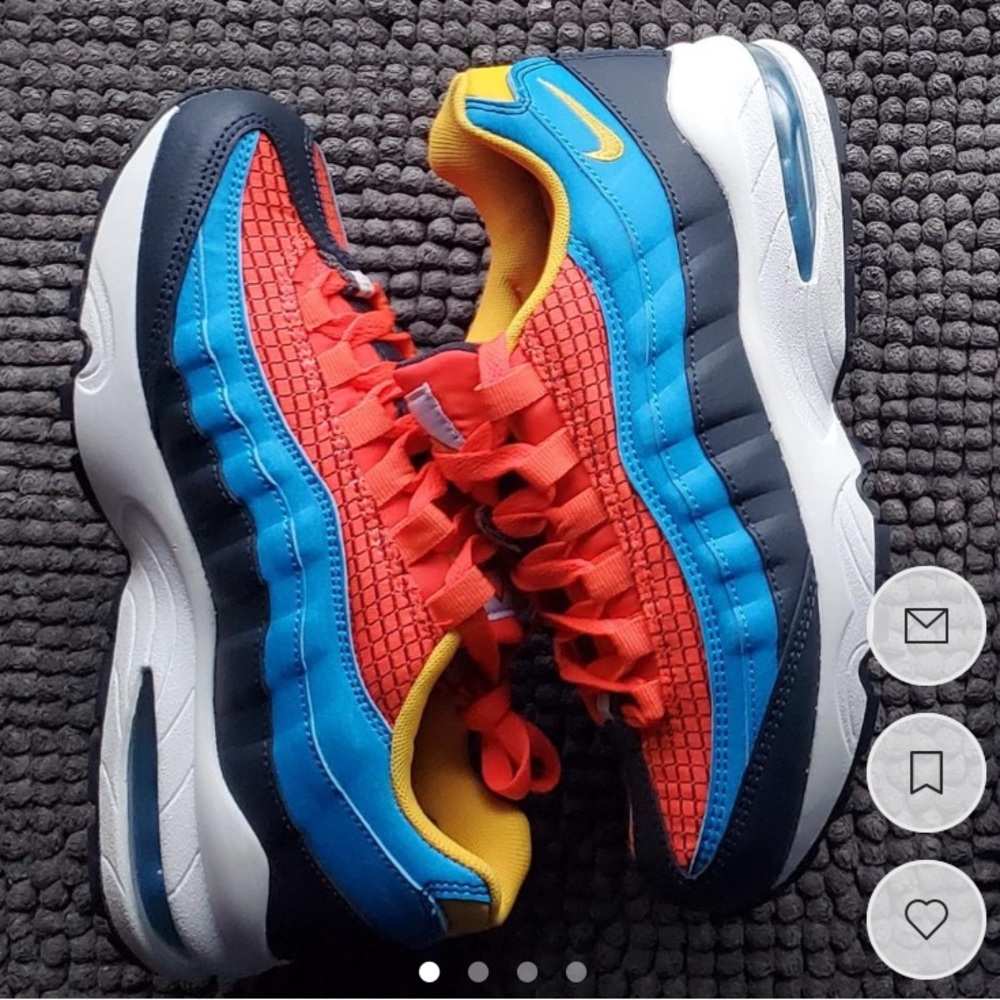 RED AND BLUE SPIDER-MAN COLORWAY AIR MAX 95S